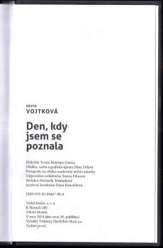 Edita Vojtková: Den, kdy jsem se poznala