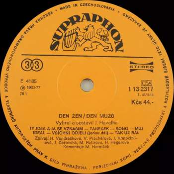 Various: Den Žen / Den Mužů