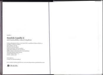 Camille G: Deníček Camille G, aneb, Sranda příběhy z dětství i dospělosti