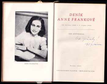 Anne Frank: Deník Anne Frankové