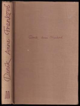 Anne Frank: Deník Anne Frankové