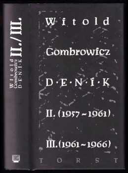 Erich Sojka: Deník II-III, 1957-1961 - 1961-1966.