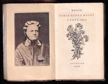 Karel Hynek Mácha: Deník Karla Hynka Máchy z roku 1835