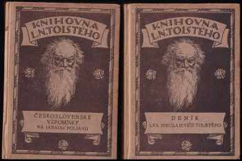 Deník Lva Nikolajeviče Tolstého 1895-1899
