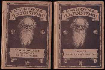 Lev Nikolajevič Tolstoj: Deník Lva Nikolajeviče Tolstého 1895-1899