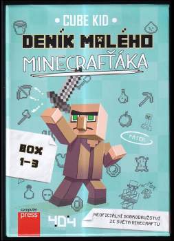Cube Kid: Deník malého Minecrafťáka, 1. - 3. díl v dárkovém boxu