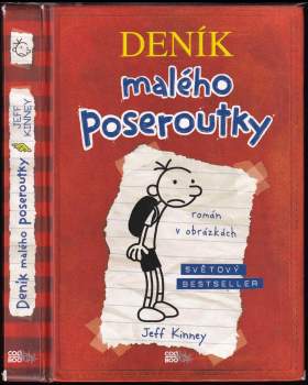 Jeff Kinney: Deník malého poseroutky. Zápisky Grega Heffleyho