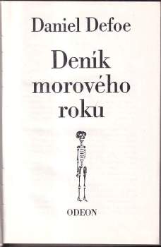 Daniel Defoe: Deník morového roku