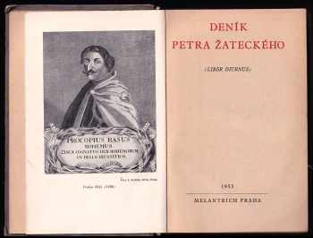 Pavel Žatecký: Deník Petra Žateckého