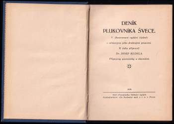 Josef Jiří Švec: Deník plukovníka Švece