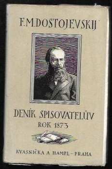 Deník spisovatelův za rok 1873