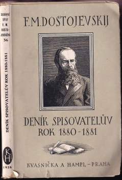 Deník spisovatelův za rok 1880-1881