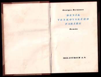 Georges Bernanos: Deník venkovského faráře