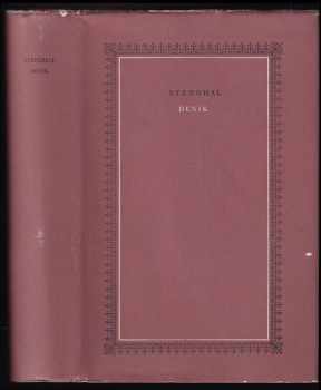 Deník : Výbor z deníkových zápisků z let 1801-1842 - Stendhal, Ján Dinder (1976, Odeon) - ID: 65908
