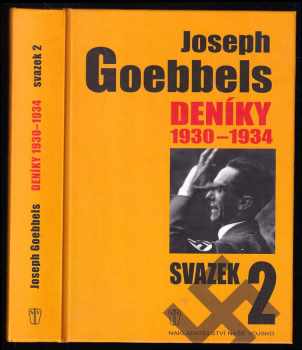 Joseph Goebbels: Deníky 1930-1934