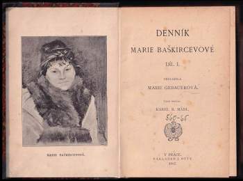 Marija Konstantinovna Baškirceva: Denník Marie Baškircevové