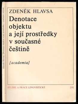 Denotace objektu a její prostředky v současné češtině