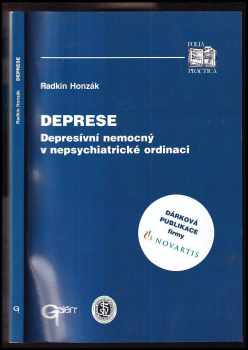 Radkin Honzák: Deprese : depresívní nemocný v nepsychiatrické ordinaci