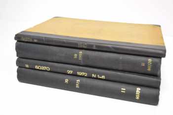 Der Aufbau - Fachschrift für Planen, Bauen und Wohnen : Jahrgang 10 und 30 komplett, Jahr 2 nur 1-8, Jahr 27 nur 1-6