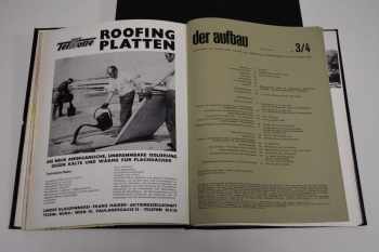 Der Aufbau - Fachschrift für Planen, Bauen und Wohnen : Jahrgang 10 und 30 komplett, Jahr 2 nur 1-8, Jahr 27 nur 1-6