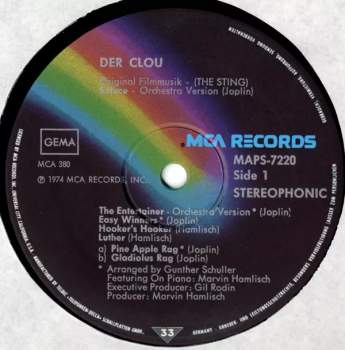 Marvin Hamlisch: Der Clou - Original Filmmusik - (The Sting)
