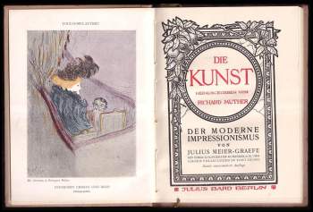 Julius Meier-Graefe: Der Moderne Impressionismus - Die Kunst