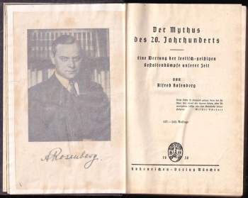 Alfred Rosenberg: Der Mythus des 20. Jahrhunderts