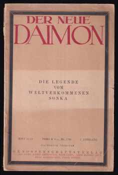 Der Neue Daimon die Legende von Weltverkommenen Sonka