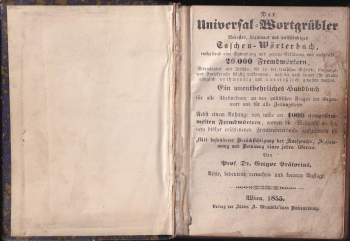 Prof. Dr. Gregor Prätorius: Der Universal-Wortgrübler