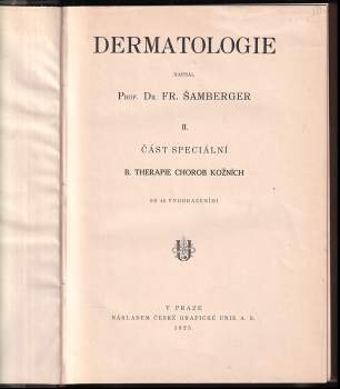 František Šamberger: Dermatologie