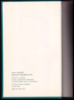 James Redfield: Desáté proroctví