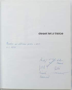 Osvald Döbert: Deset let z tisíce