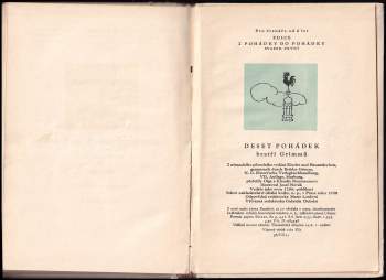 Jacob Ludwig Karl Grimm: Deset pohádek bratří Grimmů