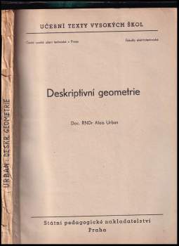 Deskriptivní geometrie
