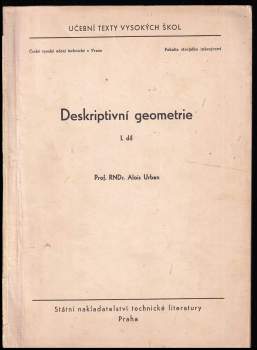 Deskriptivní geometrie