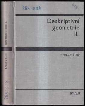 Václav Medek: Deskriptivní geometrie II