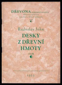 Desky z dřevní hmoty