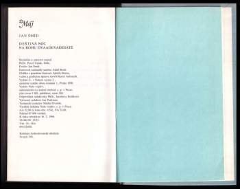 Jan Šmíd: Deštivá noc ; Na rohu Dvaadevadesáté