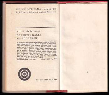 Astrid Lindgren: Detektiv Kalle má podezření
