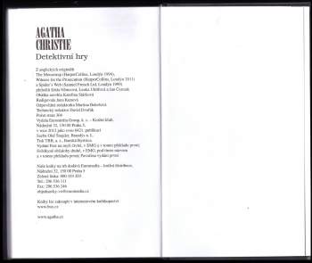 Agatha Christie: Detektivní hry