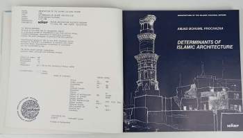 Bohumil Amjad Procházka: Determinants of Islamic architecture