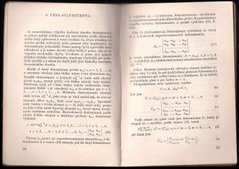 Václav Vodička: Determinanty a matice v theorii i v praxi
