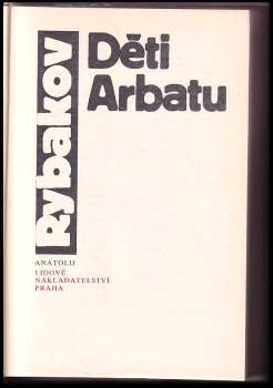 Anatolij Naumovič Rybakov: Děti Arbatu