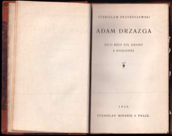 Stanisław Przybyszewski: Děti bídy