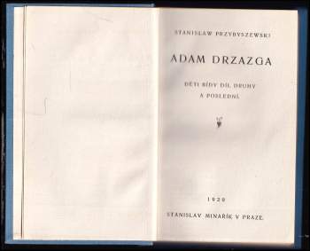 Stanisław Przybyszewski: Děti bídy