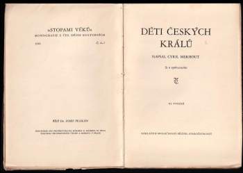 Cyril Merhout: Děti českých králů