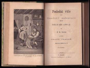 Gustav Nieritz: Děti chudé vdovy + Poslední vůle, aneb, Osudové nalezence + Záhuba města Pompejí, čili, Bázeň Boží a důvěra v Boha + Husomil ; Kdo se Boha nepustí, toho Bůh neopustí : dvě povídky jež dle Gustava Nýrice české mládeži vypravuje Bohumír Patera + Chudý básník aneb, Kdo v Boha doufá, toho Bůh neopustí + Každý je svého štěstí strůjcem ; Přítel v nouzi : dvě povídky, jež dle Gustava Nýrice české mládeži vypravuje Jan Dolenský