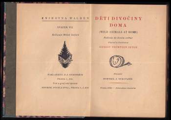 Ernest Thompson Seton: Děti divočiny doma