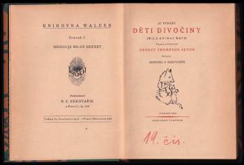 Ernest Thompson Seton: Děti divočiny
