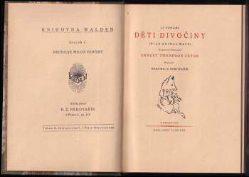 Ernest Thompson Seton: Děti divočiny